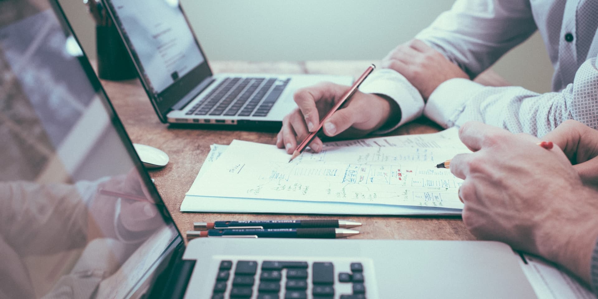 Plan manager reviewing NDIS documentation